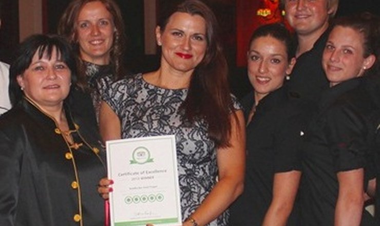BUDDHA-BAR HOTEL PRAGUE ZÍSKAL TRAVELERS’ CHOICE AWARD OCEŇUJÍCÍ NEJLEPŠÍ HOTELY ČESKA